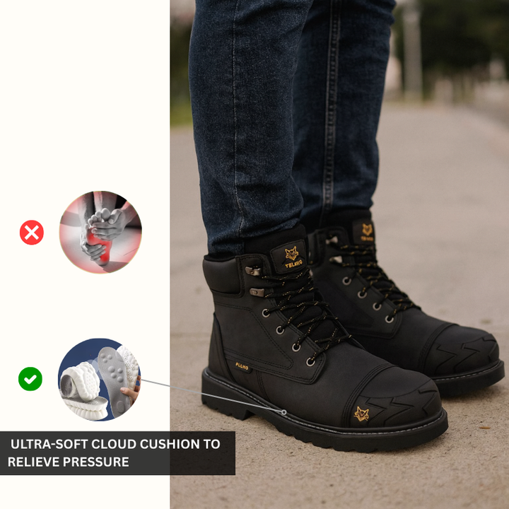 "Atom"- Steel Toe  Boots