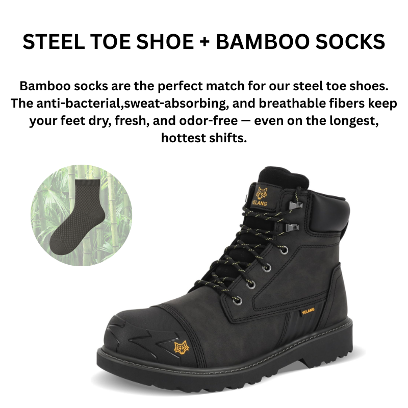 "Atom"- Steel Toe  Boots