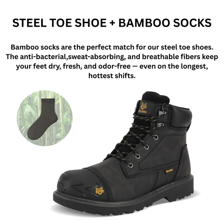 "Atom"- Steel Toe  Boots