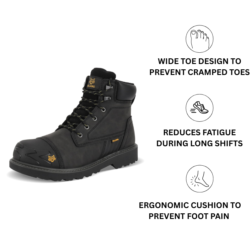 "Atom"- Steel Toe  Boots