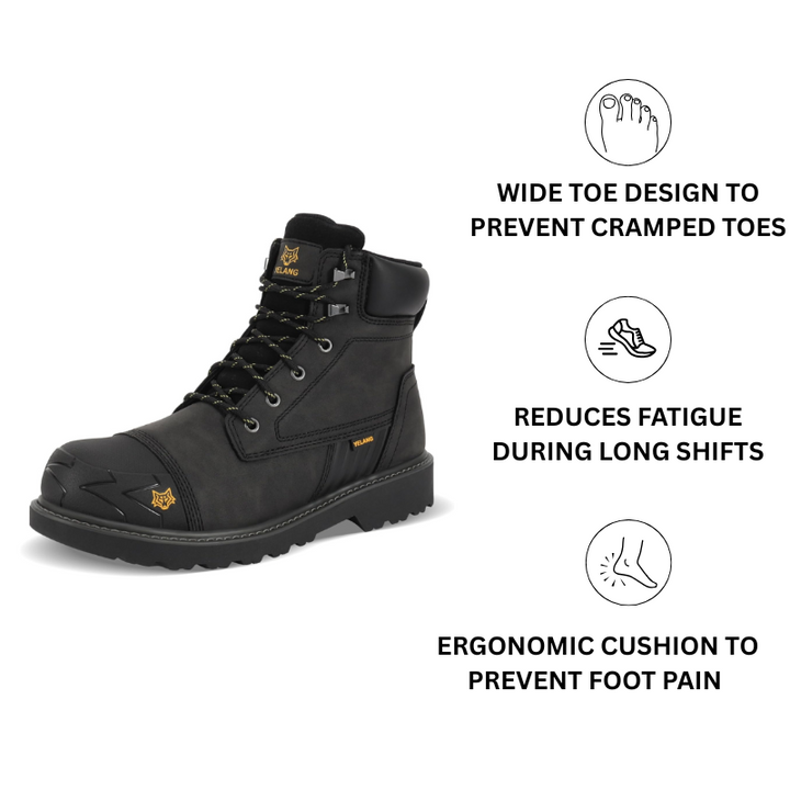 "Atom"- Steel Toe  Boots