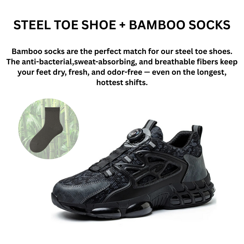 "Rocky" Steel Toe Work Shoe