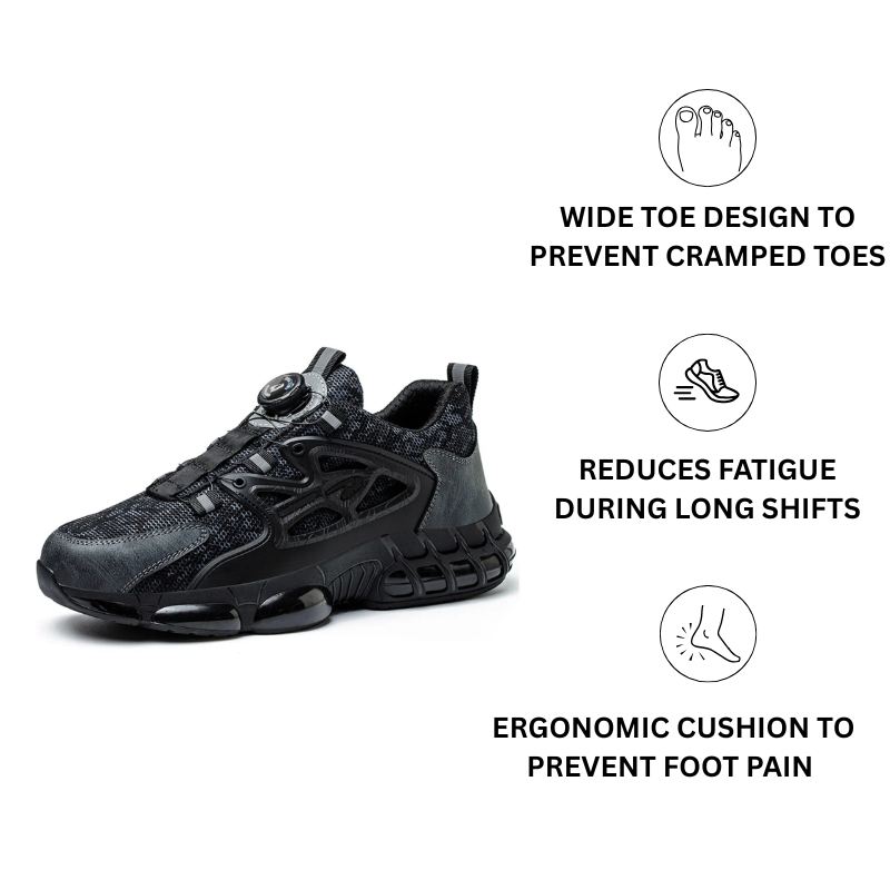 "Rocky" Steel Toe Work Shoe
