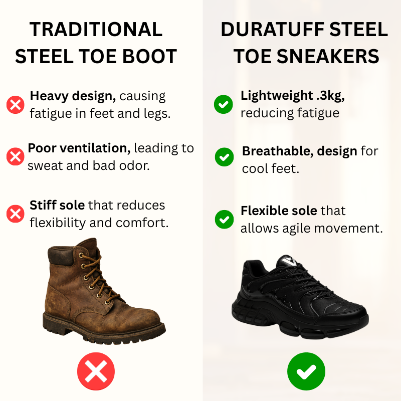 "Dart" - Steel Toe Safety Shoes