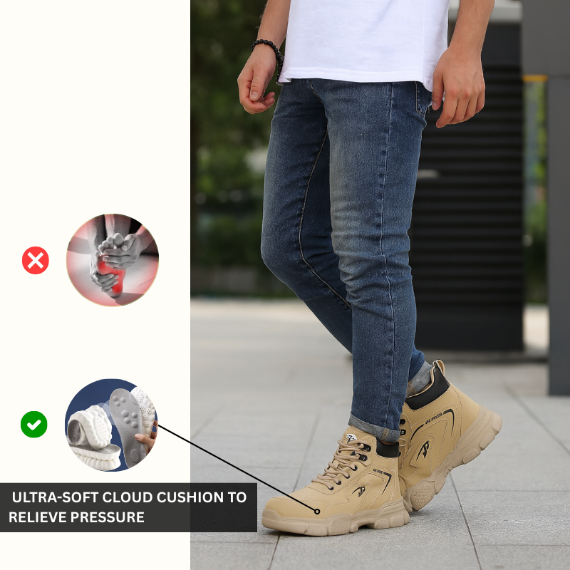 Bota de trabajo con punta de acero "Apollo"