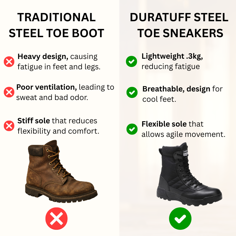 "King" - Tactical Safety Boots